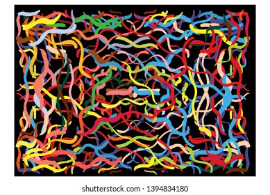 Modern abstract covers set Cool gradient shapes composition vector 