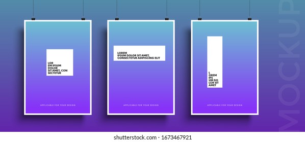 Modern abstract covers set. Cool gradient shapes composition. Frame for text Modern Art graphics. design business cards, invitations, gift cards, flyers ,brochures, banner, app