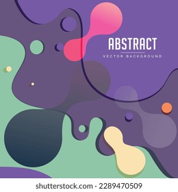 Modern abstract covers set. Cool gradient shapes composition. Eps10 vector.