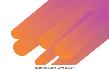 Fundas abstractas modernas. Composición de formas de degradado frío.