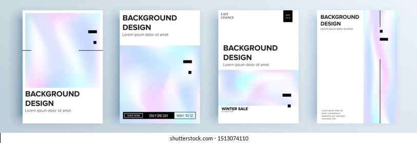 Modern abstract covers set, minimal covers design. Colorful geometric background, vector illustration.