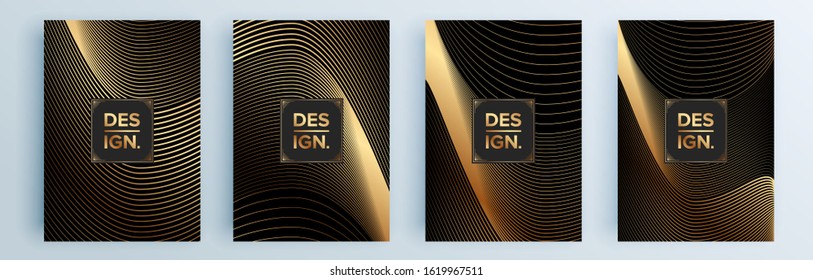 Modern abstract covers set, minimal covers design. Colorful geometric background, vector illustration.