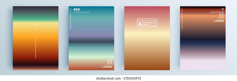 Modern abstract covers set, minimal covers design. Colorful geometric background, vector illustration.
