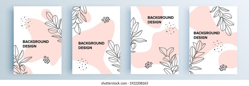 Modern abstract covers set, minimal covers design. Colorful geometric background, vector illustration.