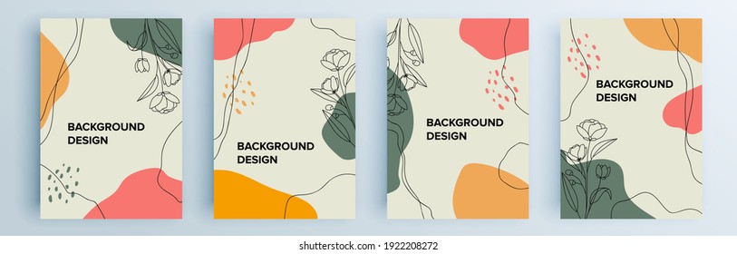 Modern abstract covers set, minimal covers design. Colorful geometric background, vector illustration.