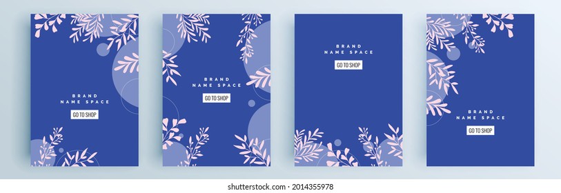 Modern abstract covers set, minimal covers design. Colorful geometric background, vector illustration.