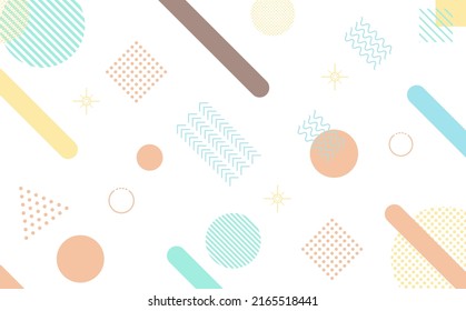 Moderne abstrakte Cover-Set, minimales Cover-Design.