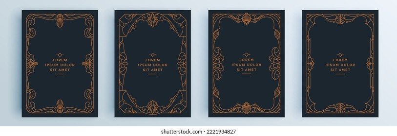 Modern abstract covers set, minimal covers design. Colorful geometric background, vector illustration.