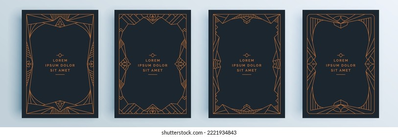 Modern abstract covers set, minimal covers design. Colorful geometric background, vector illustration.