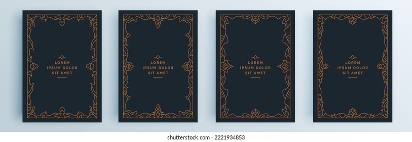 Modern abstract covers set, minimal covers design. Colorful geometric background, vector illustration.