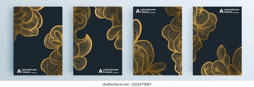 Modern abstract covers set, minimal covers design. Colorful geometric background, vector illustration.