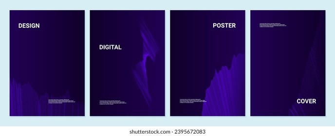 Modern abstract covers set, minimal covers design. Flyer, presentation, brochure, banner, poster design

