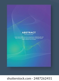 Modern abstract covers set, minimal covers design. Colorful geometric background, vector illustration.