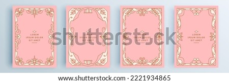 Modern abstract covers set, minimal covers design. Colorful geometric background, vector illustration.