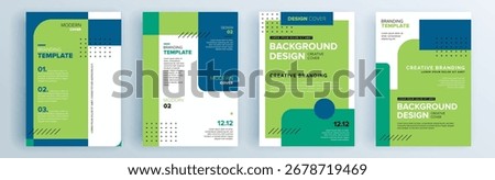 Modern abstract covers set, minimal covers design. Colorful geometric background, vector illustration.

