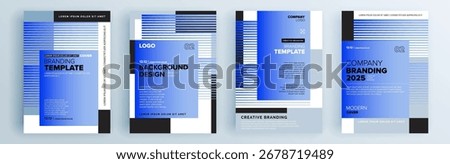 Modern abstract covers set, minimal covers design. Colorful geometric background, vector illustration.

