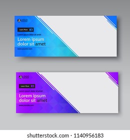 Modern abstract covers set. Vector art illustration. Pattern futuristic