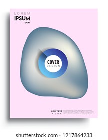 Modern abstract covers template. Cool gradient shapes composition, vector covers design.