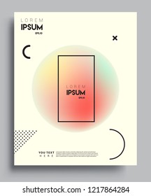 Modern abstract covers template. Cool gradient shapes composition, vector covers design.