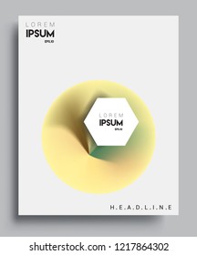 Modern abstract covers template. Cool gradient shapes composition, vector covers design.