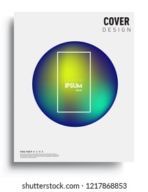 Modern abstract covers template. Cool gradient shapes composition, vector covers design.