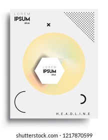 Modern abstract covers template. Cool gradient shapes composition, vector covers design.