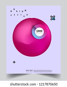 Modern abstract covers template. Cool gradient shapes composition, vector covers design.