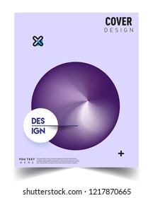 Modern abstract covers template. Cool gradient shapes composition, vector covers design.