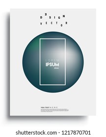 Modern abstract covers template. Cool gradient shapes composition, vector covers design.