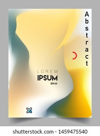 Modern abstract covers template. Cool gradient shapes composition, vector covers design.