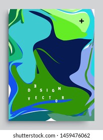 Modern abstract covers template. Cool gradient shapes composition, vector covers design.