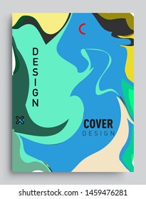 Modern abstract covers template. Cool gradient shapes composition, vector covers design.