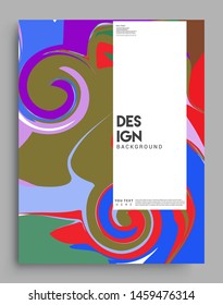 Modern abstract covers template. Cool gradient shapes composition, vector covers design.