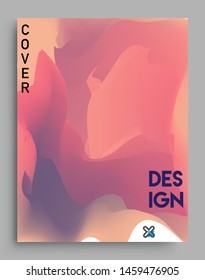 Modern abstract covers template. Cool gradient shapes composition, vector covers design.