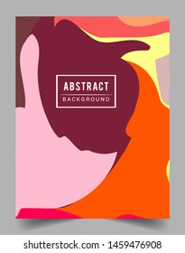 Modern abstract covers template. Cool gradient shapes composition, vector covers design.