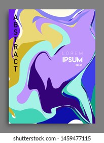 Modern abstract covers template. Cool gradient shapes composition, vector covers design.