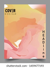 Modern abstract covers template. Cool gradient shapes composition, vector covers design.