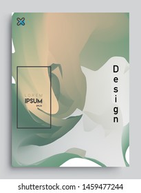 Modern abstract covers template. Cool gradient shapes composition, vector covers design.