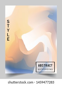 Modern abstract covers template. Cool gradient shapes composition, vector covers design.