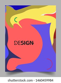 Modern abstract covers template. Cool gradient shapes composition, vector covers design.