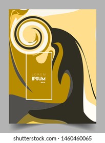 Modern abstract covers template. Cool gradient shapes composition, vector covers design.