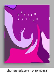 Modern abstract covers template. Cool gradient shapes composition, vector covers design.