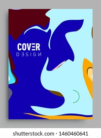 Modern abstract covers template. Cool gradient shapes composition, vector covers design.