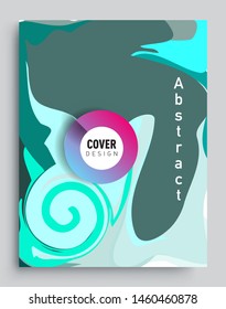 Modern abstract covers template. Cool gradient shapes composition, vector covers design.