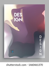 Modern abstract covers template. Cool gradient shapes composition, vector covers design.