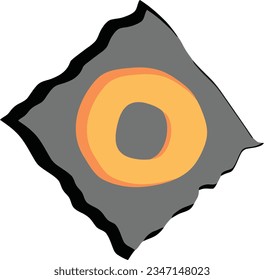 Modern abstract covers. Vector Logo Illustration. Cool gradient shapes composition. Logo design concept negative space styUsable For Business Brand, Tech and Company. 