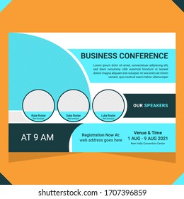 Modern abstract creative corporate Business promotional post flyer template design with vector graphic elements in A4 size.Poster, pamphlet and cover layout in ai.Minimal Brochure layout