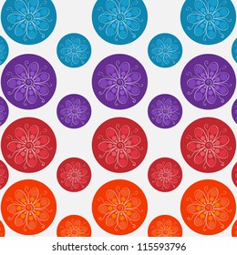Modern abstract creative modern vector flower textures