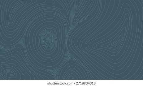 Fondo oscuro abstracto moderno con líneas onduladas fluidas en un estilo topográfico. Elegante composición gris carbón perfecta para la tecnología, el Diseño web y la marca profesional