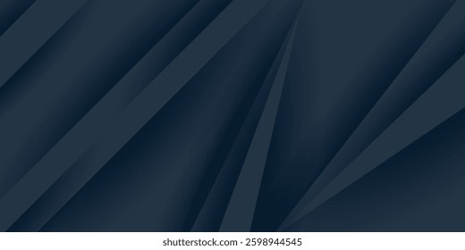 Modern Abstract Dark Background With Simple Shapes And Shadow. Geometric Design.Eps10 Vector